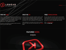 Tablet Screenshot of loukad.com